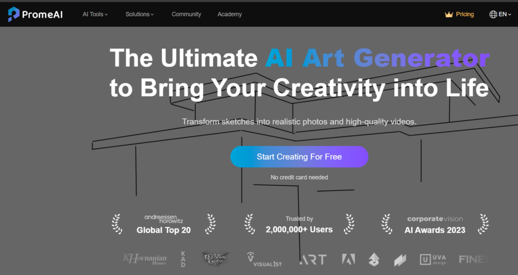 Prome AI Art Generator Tool Features, pricing & Alternatives 2024 3 prome AI art generator