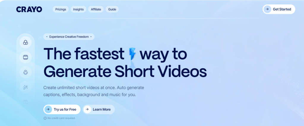 Crayo AI: The Reel Maker & TikTok Video Creator AI 2024 2 crayo AI