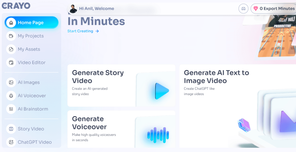Crayo AI: The Reel Maker & TikTok Video Creator AI 2024 4 crayo AI 2024